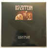 LED ZEPPELIN Live In Dallas March 4, 1975 - Sealed Import Vinyl LP