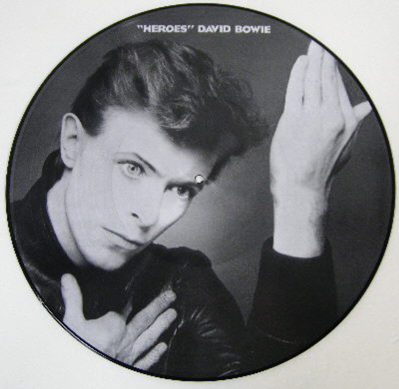 DAVID BOWIE Heroes New EU Picture Disc w/Heroes Ltd. Edition Cover 