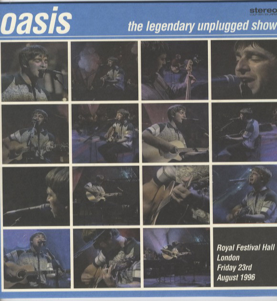 OASIS the legendary unplugged show - New Import Vinyl LP, Live