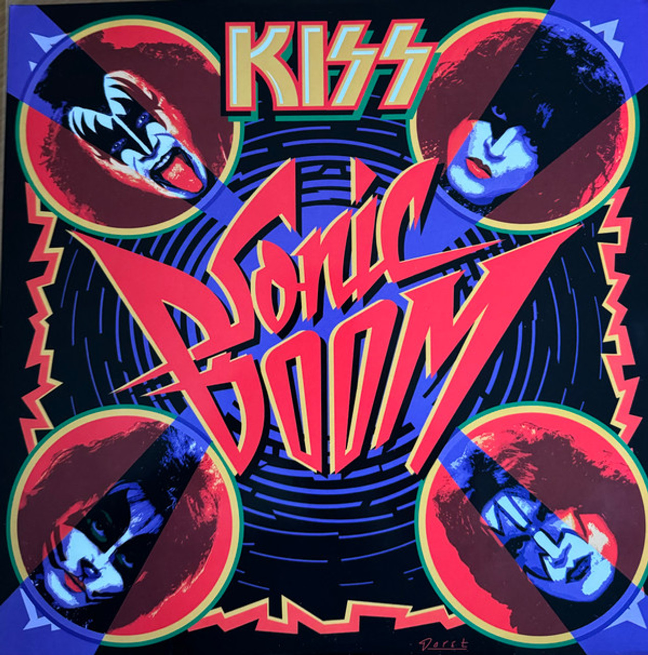 KISS Sonic Boom - New Import LP on Colored Vinyl w/Gatefold Cover -  PlanetMusic33.com