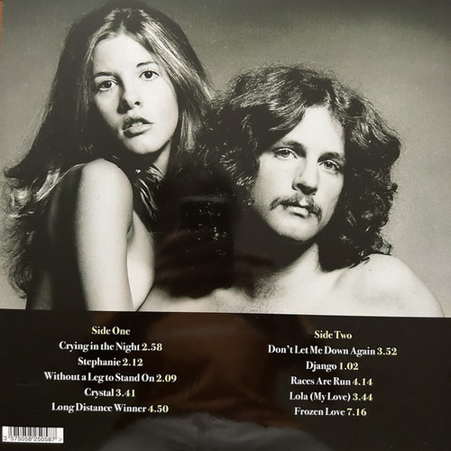 BUCKINGHAM NICKS Self-Titled LP - Sealed Import LP on COLORED