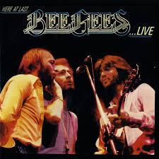 BEE GEES Here at Last  Live - 1977 Double Vinyl LP, Gate-fold w/Custom Inners