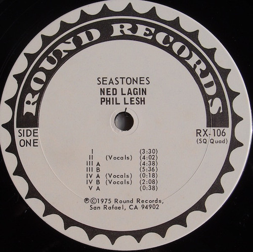 PHIL LESH NED LAGIN GRATEFUL DEAD Seastones - 1975 Mint Vinyl LP