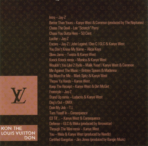 JAY-Z Kon The Louis Vuitton Don- New Import Double LP on Colored Vinyl