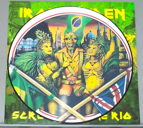 IRON MAIDEN Scream For Me Rio - New Import Picture Disc w/Cover Sleeve
