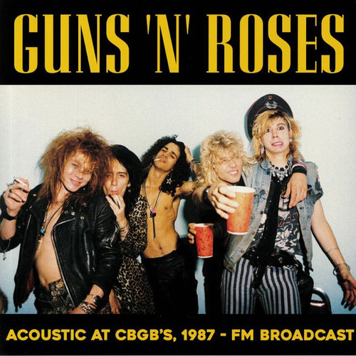 GUNS 'N' ROSES Acoustic At CBGB's - Sealed Import Vinyl LP