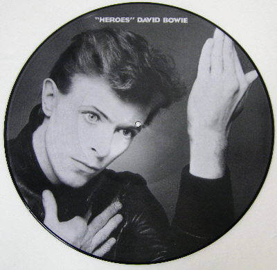 DAVID BOWIE Heroes - New EU Picture Disc w/Heroes Ltd. Edition Cover 
