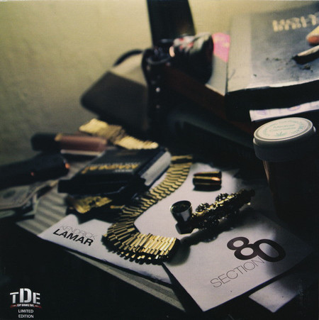 KENDRICK LAMAR Section 80 - Sealed Import Double LP, COLORED VINYL