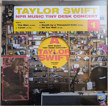 TAYLOR SWIFT NPR Music Tiny Desk Concert - Sealed Colored Vinyl LP