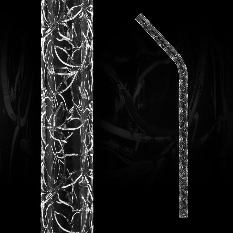 Trippy Quartz Straw