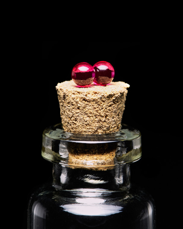 2x Ruby Terp Pearl - 3mm