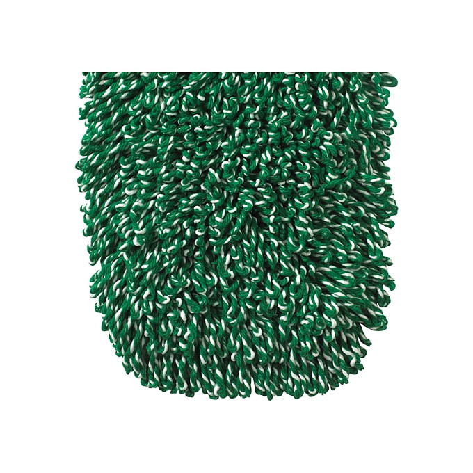 Winco DMM24H Dust Mop Head Refill, 24" x 5", Green Cotton Blend MaxChef