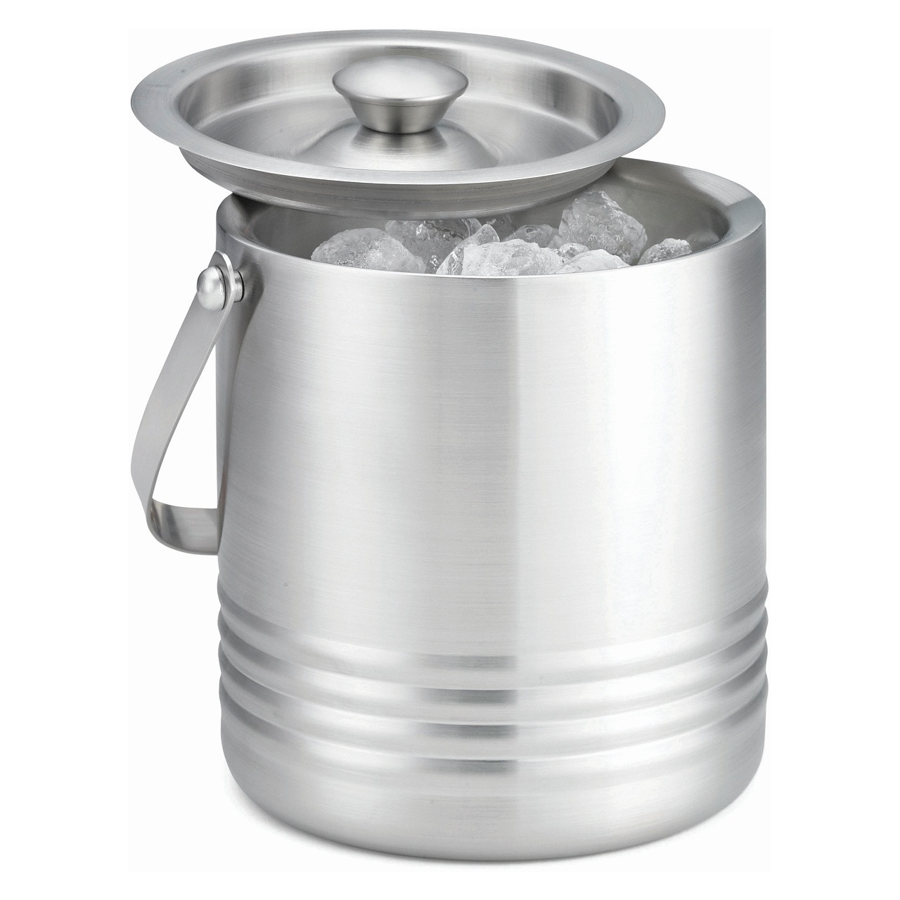 Tablecraft RIB76 58 oz. Double Walled Ice Bucket MaxChef