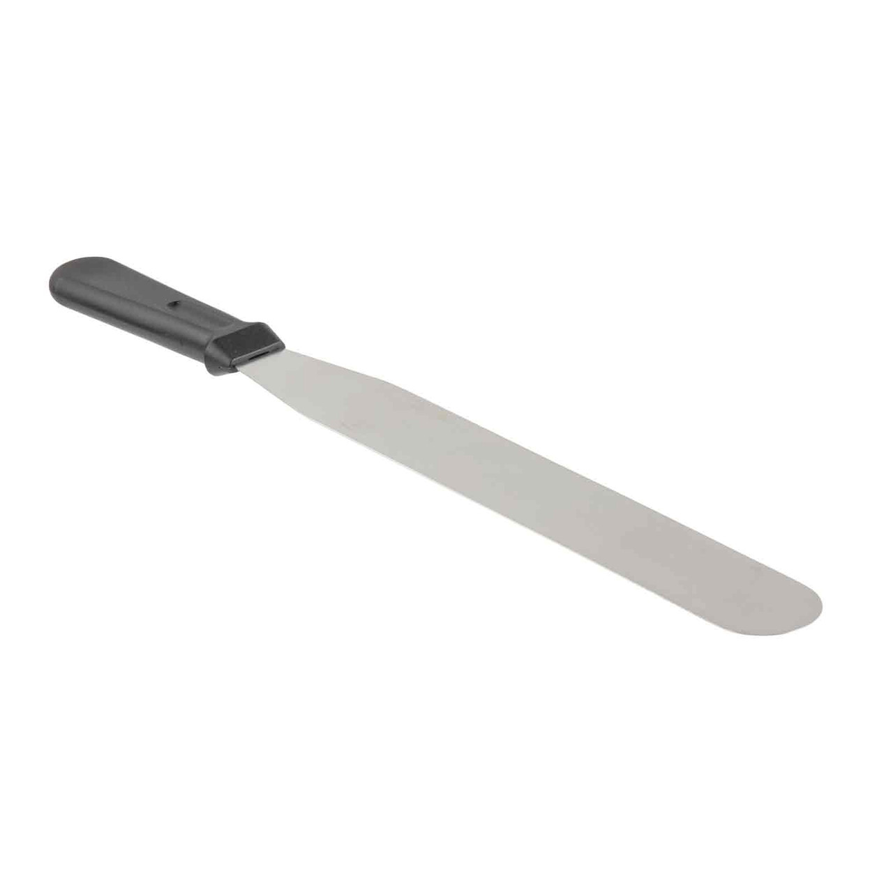 Tablecraft 4212 Stainless Steel 12 Icing Spatula with ABS Handle