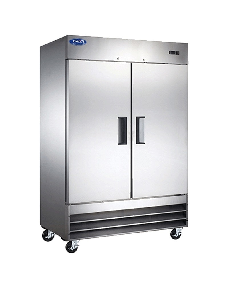 Adcraft GRRF2D 54" Reachin Refrigerator, 2 Section, 48 Cu./Ft. MaxChef