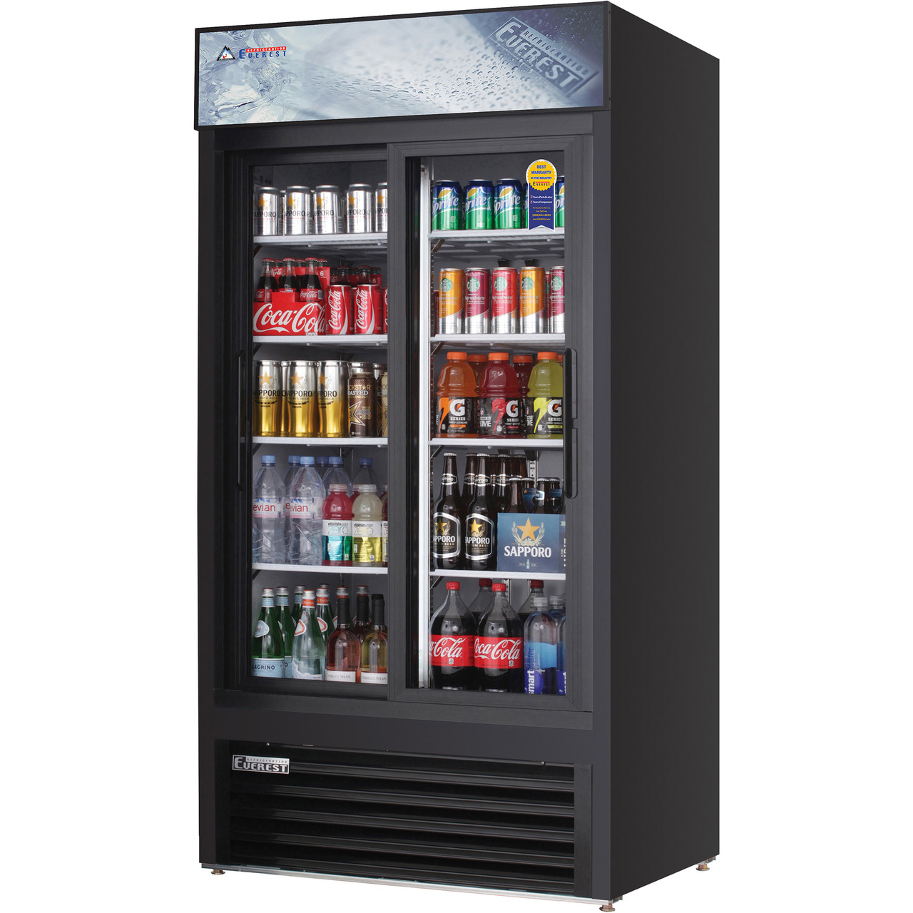 Everest Refrigeration EMGR24B Refrigerated Merchandiser, 25.04 Cubic