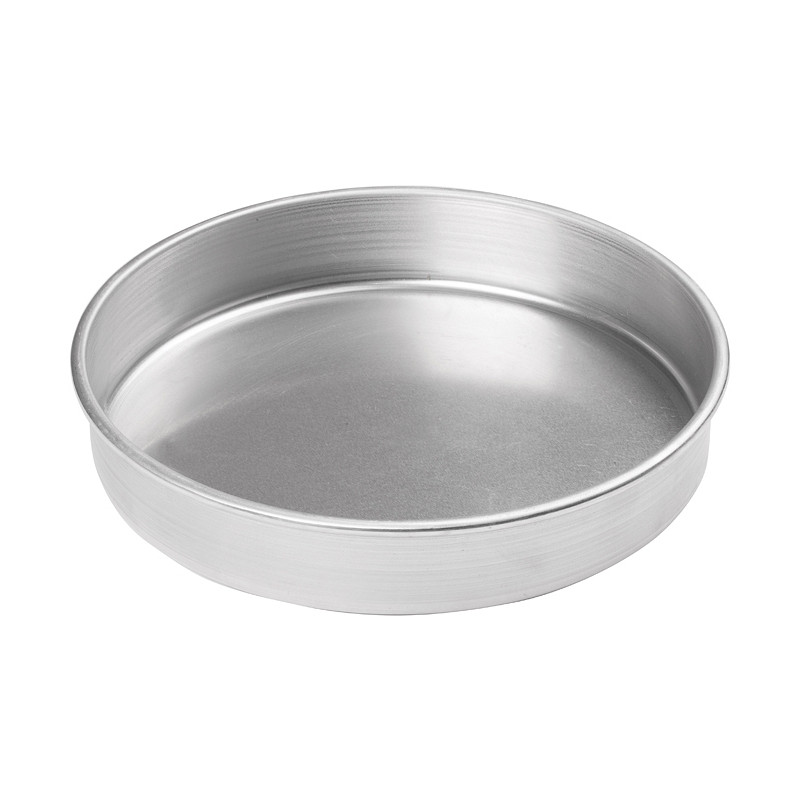 Winco ACP102 Layer Cake Pan, Aluminum 10" Dia x 2" H MaxChef