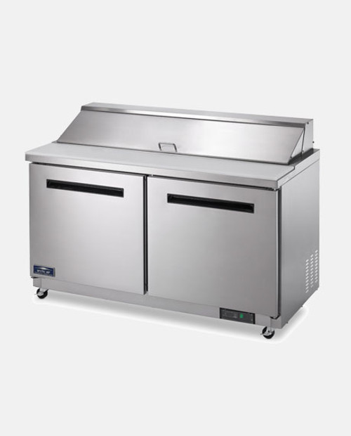 Arctic Air AST60R 60" Sandwich Salad Prep Table - 2 Doors