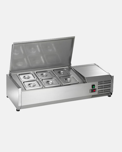 Arctic Air ACP40 Refrigerated Countertop Food Prep Unit - 6 Pans