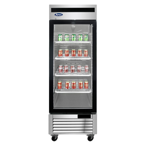 Atosa MCF8701GR Bottom Mount Freezer, (1) One Glass Door (MCF8701GR)