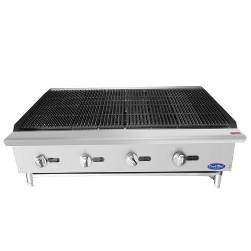 Atosa ATCB-48 48" Heavy Duty Countertop Charbroiler - 140,000 BTU (ATCB-48)
