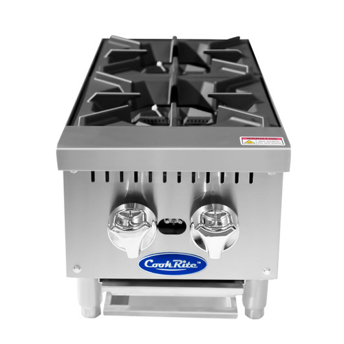 Atosa ATHP-12-2 Heavy Duty 12" Countertop Range (Hot Plates)