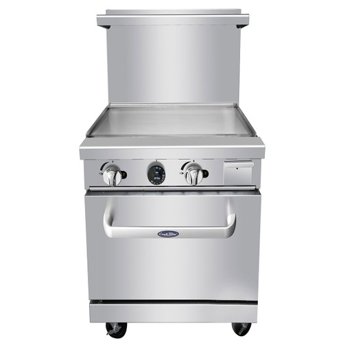 Atosa ATO-24G 24" Gas Range with Griddle Tops (ATO-24G)