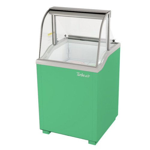 Turbo Air TIDC-26G-N 26" Ice Cream Dipping Cabinet - Green