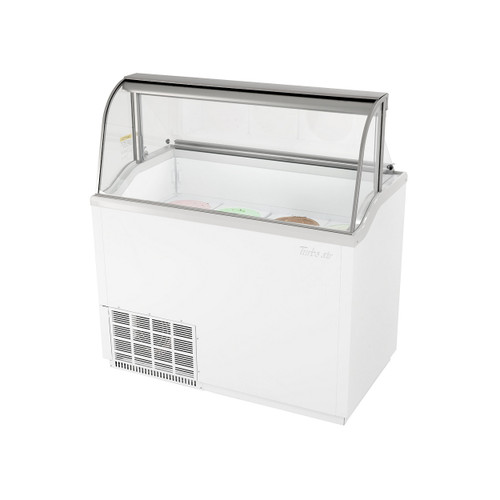 Turbo Air TIDC-47W-N 47" Ice Cream Dipping Cabinet - White
