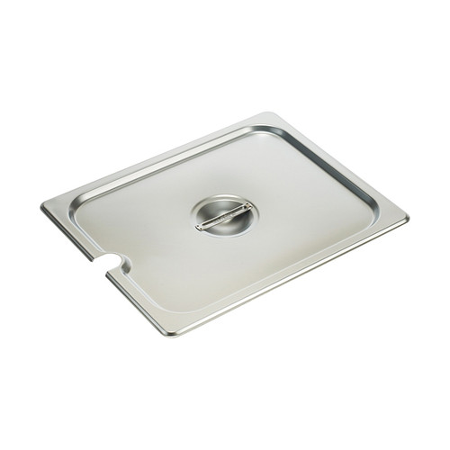 Winco SPCH Half Size Slotted Stainless Steel Steam Pan Cover