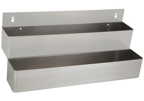 Winco SPR-22D 22" Stainless Steel Double Bar Speed Rail