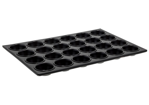 Winco AMF-24NS Muffin Pan, 24 cup, 3 oz, 20.5"x14", non-stick, Heavy Aluminum