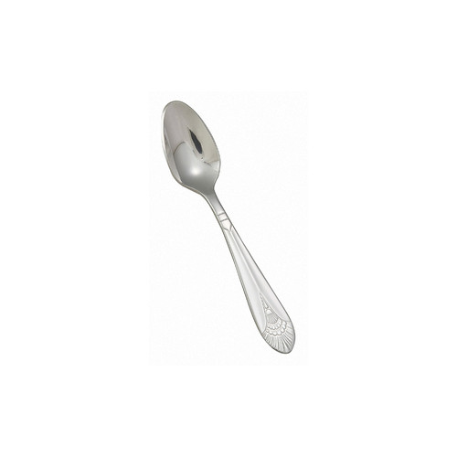 Winco 0031-09 Peacock Demitasse Spoon, Extra Heavyweight - 12/Box