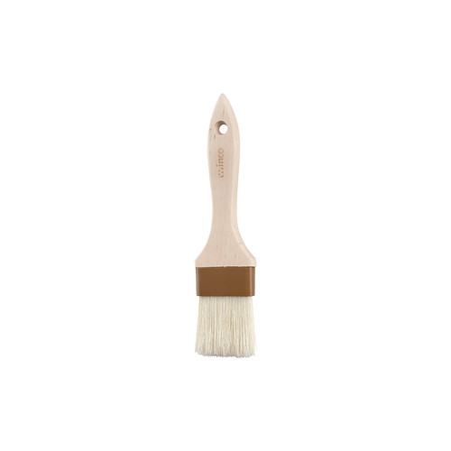 Winco WFB-20 2" Flat Boar Bristle Pastry/Basting Brush