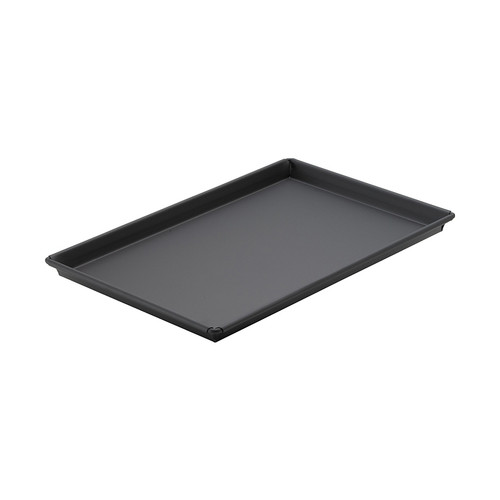 Winco SPP-1218 Sicilian Pizza Pan, Heavyweight Rolled Steel, Non-stick - 12" x 18" x 1"