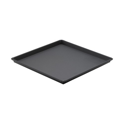 Winco SPP-1616 Sicilian Pizza Pan, Heavyweight Rolled Steel, Non-stick - 16" x 16" x 1"