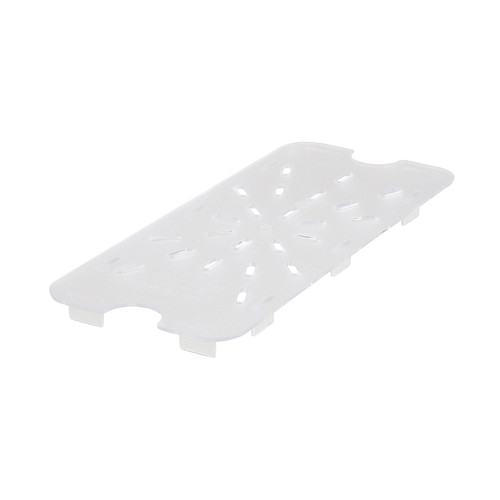 Winco SP73DS 1/3 Size Clear Polycarbonate Drain Tray