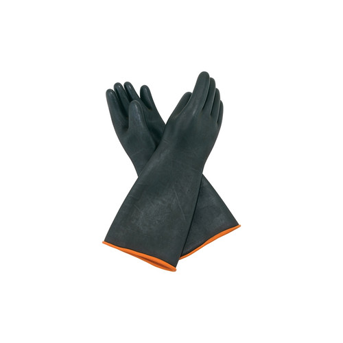 Winco NLGH-18 Heavy Duty Natural Latex Glove, 10-1/2"x18-1/2" (1 Pair)
