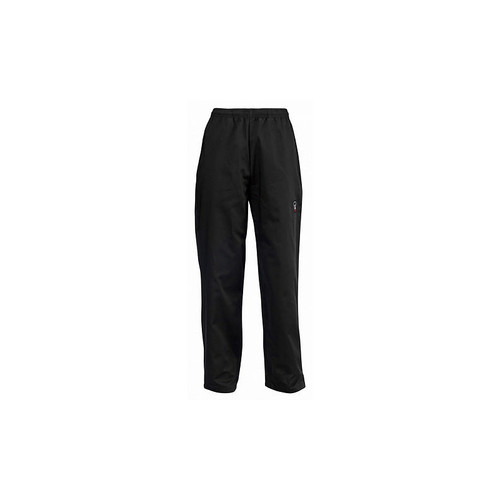 Winco UNF-2KS Unisex Chef Pants - Black, Small