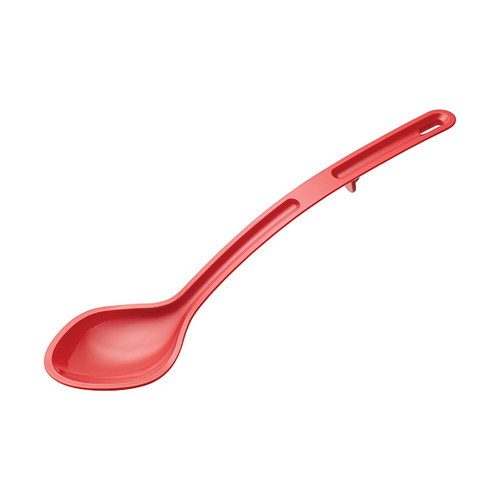 Winco CVSS-13R Serving Spoon, 13", Solid, Red, Polycarbonate