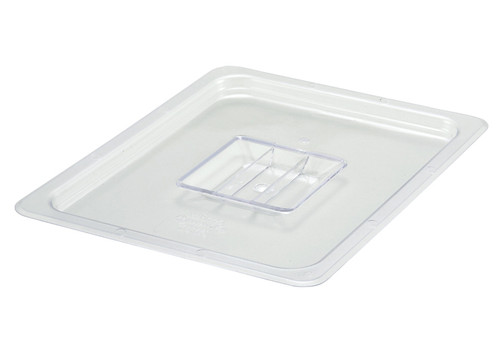 Winco SP7200S Food Pan Cover, Half Size, Solid, Clear, NSF