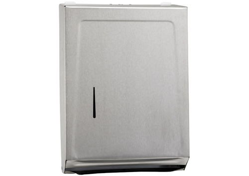 Winco TD-700 Paper Towel Dispenser, C/ Multi-Fold, Stainless Steel