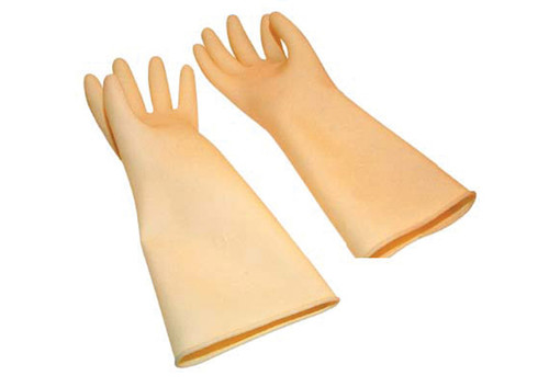 Winco NLG-816 Natural Latex Gloves - Small (Each)