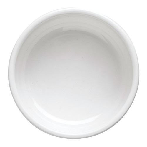 Tablecraft 10311W Mini Bowl, 3-1/4 oz., 4", Round, White, Melamine