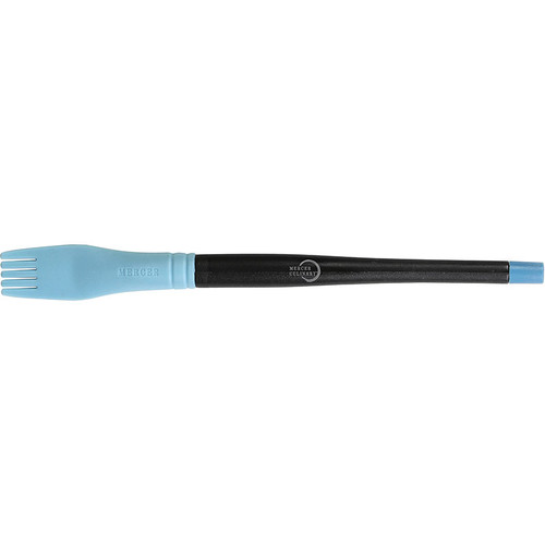 Mercer Culinary M35602 Silicon Plating Comb Brush, Blue