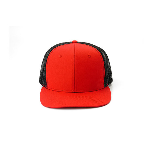 Mercer Culinary M60135RD Trucker Cap, Red with Black Mesh