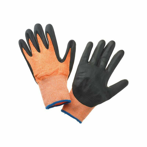 Mercer Culinary M33425L Food Processing Gloves, Nitrile Coated Palm, Large