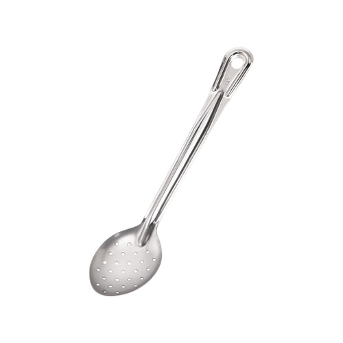 Browne 2762 Conventional Serving Spoon, 13"L, Perforated