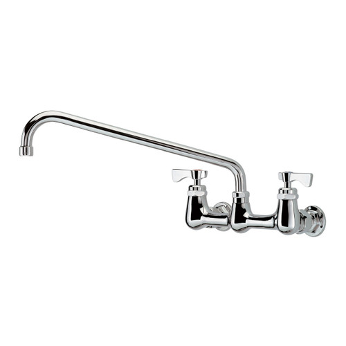 Krowne 14-814L 8" Center Wall Mount Faucet with 14" Spout