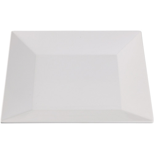 Yanco RM-114 14" White Square Melamine Plate